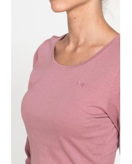 T-SHIRT GIROCOLLO A MANICHE LUNGHE
