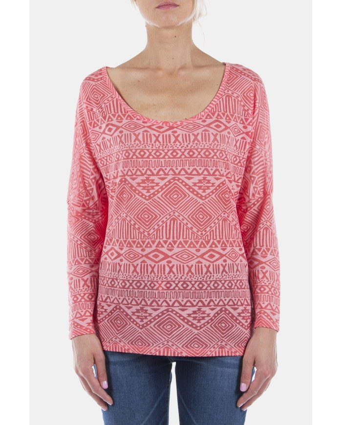 T-SHIRT GIROCOLLO IN COTONE