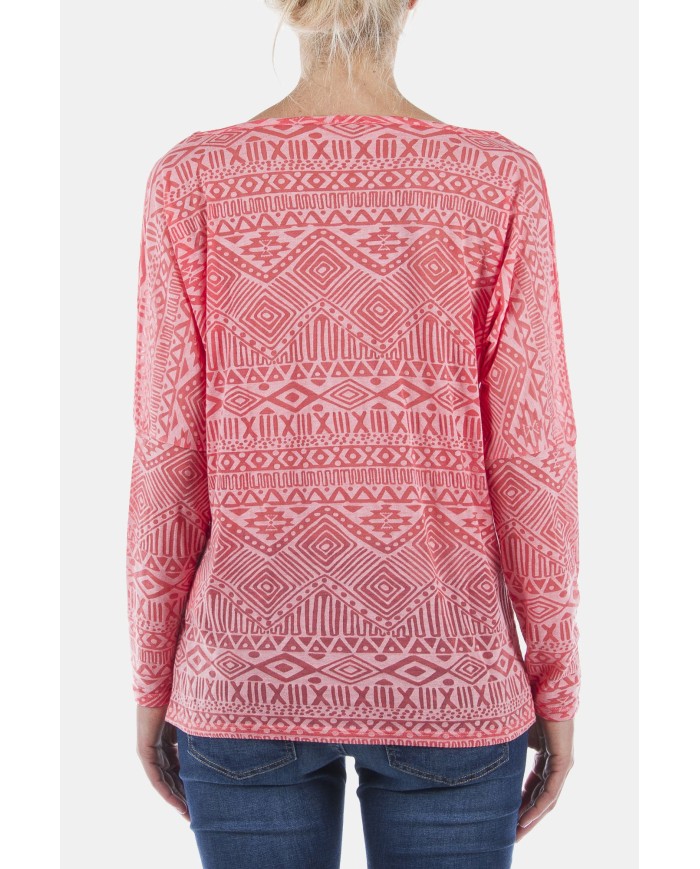 T-SHIRT GIROCOLLO IN COTONE