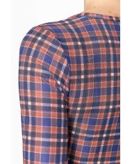 T-SHIRT STAMPA ALL OVER IN MESH