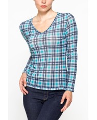 T-SHIRT STAMPA ALL OVER IN MESH