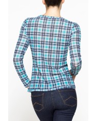 T-SHIRT STAMPA ALL OVER IN MESH