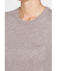 MAGLIA BASICA GIROCOLLO IN FILATO LANA MERINOS