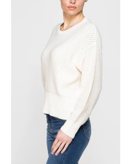 MAGLIA LAVORATA GIROCOLLO