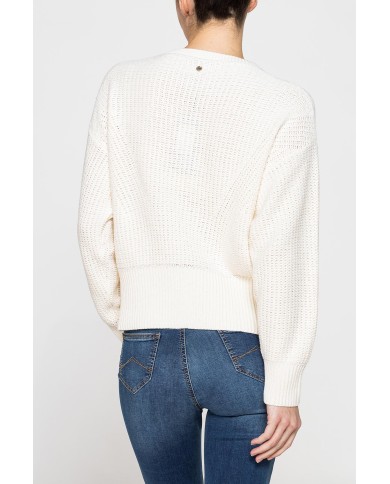 MAGLIA LAVORATA GIROCOLLO