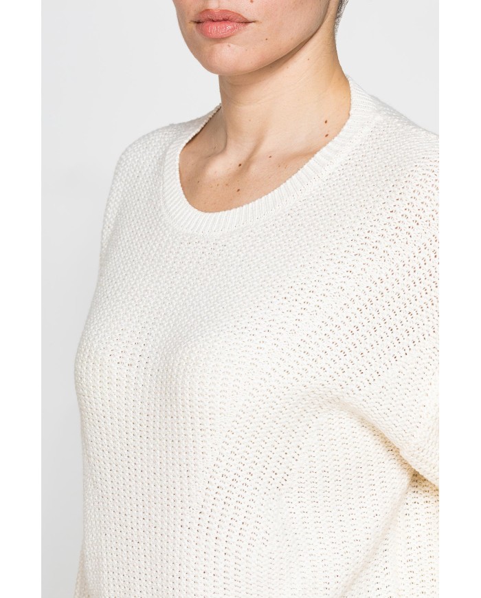 MAGLIA LAVORATA GIROCOLLO