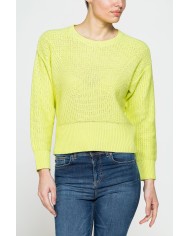 MAGLIA LAVORATA GIROCOLLO