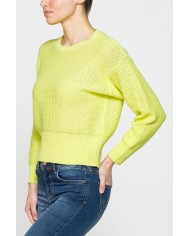 MAGLIA LAVORATA GIROCOLLO