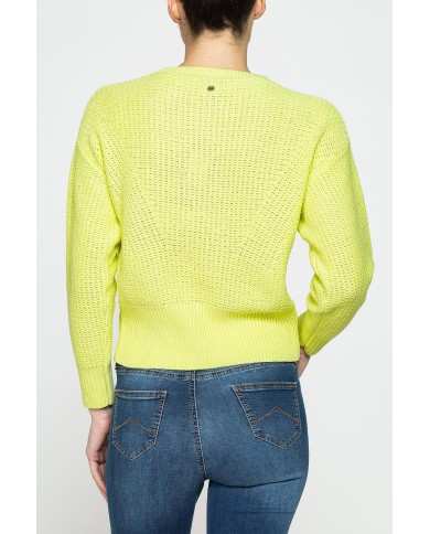 MAGLIA LAVORATA GIROCOLLO