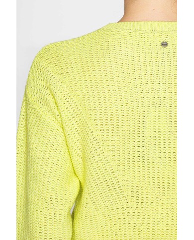 MAGLIA LAVORATA GIROCOLLO