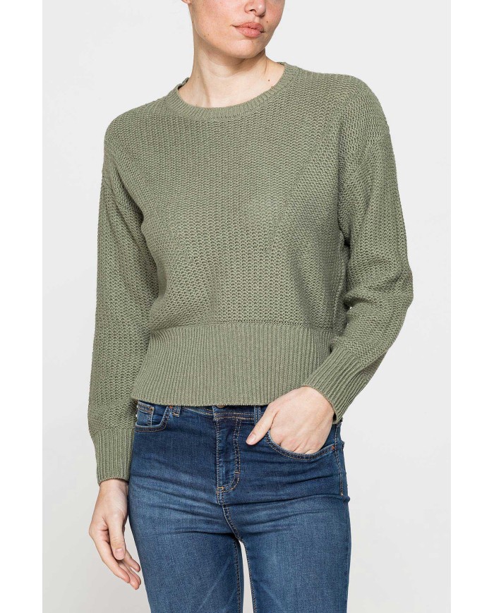 MAGLIA LAVORATA GIROCOLLO