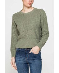 MAGLIA LAVORATA GIROCOLLO