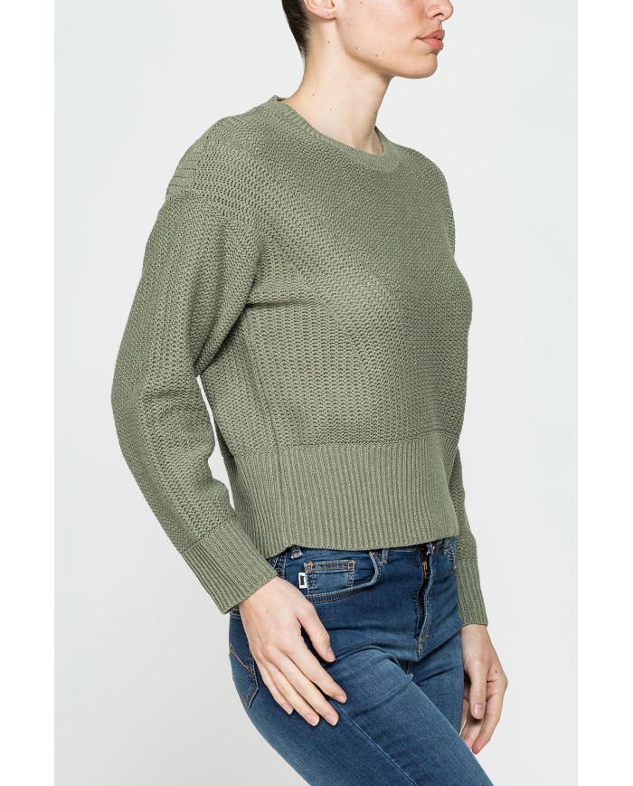 MAGLIA LAVORATA GIROCOLLO