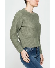 MAGLIA LAVORATA GIROCOLLO