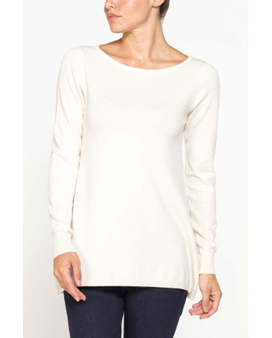 MAGLIA TRAPEZIO FILATO MISTO VISCOSA