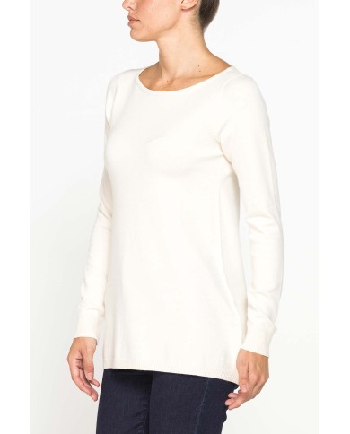 MAGLIA TRAPEZIO FILATO MISTO VISCOSA