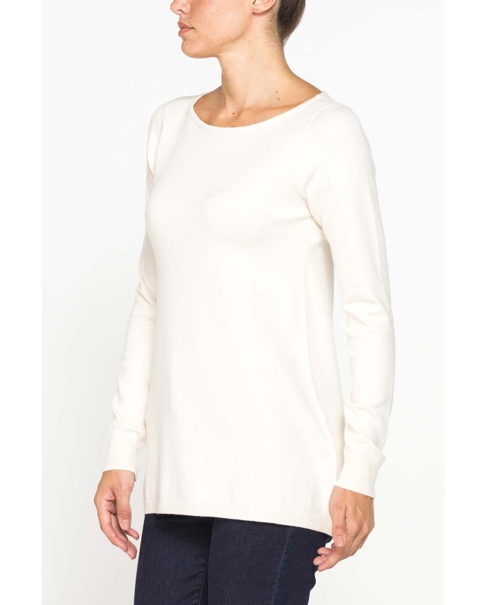 MAGLIA TRAPEZIO FILATO MISTO VISCOSA