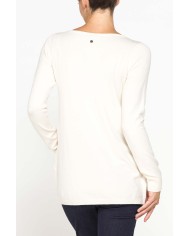 MAGLIA TRAPEZIO FILATO MISTO VISCOSA