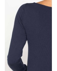 MAGLIA TRAPEZIO FILATO MISTO VISCOSA