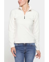 PILE COLLO ALTO MEZZA ZIP CON MANICA LUNGA
