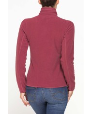 PILE COLLO ALTO MEZZA ZIP CON MANICA LUNGA