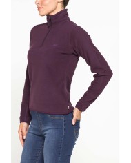 PILE COLLO ALTO MEZZA ZIP CON MANICA LUNGA