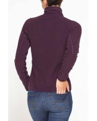 PILE COLLO ALTO MEZZA ZIP CON MANICA LUNGA