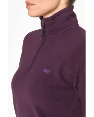 PILE COLLO ALTO MEZZA ZIP CON MANICA LUNGA