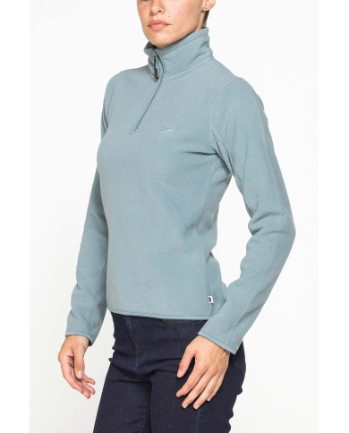 PILE COLLO ALTO MEZZA ZIP CON MANICA LUNGA