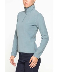 PILE COLLO ALTO MEZZA ZIP CON MANICA LUNGA