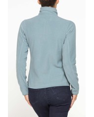 PILE COLLO ALTO MEZZA ZIP CON MANICA LUNGA