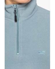 PILE COLLO ALTO MEZZA ZIP CON MANICA LUNGA