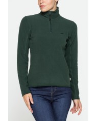 PILE COLLO ALTO MEZZA ZIP CON MANICA LUNGA