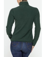 PILE COLLO ALTO MEZZA ZIP CON MANICA LUNGA