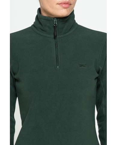 PILE COLLO ALTO MEZZA ZIP CON MANICA LUNGA