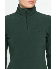 PILE COLLO ALTO MEZZA ZIP CON MANICA LUNGA