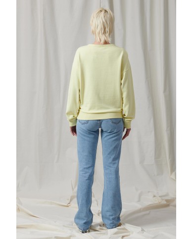 FELPA GIROCOLLO OVERSIZE