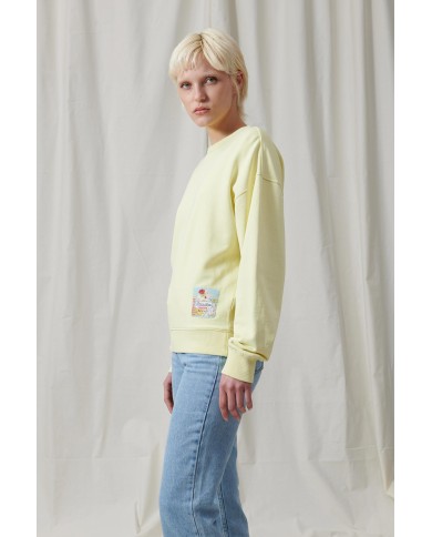 FELPA GIROCOLLO OVERSIZE