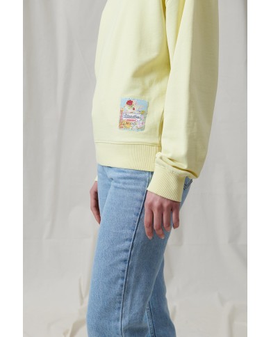 FELPA GIROCOLLO OVERSIZE