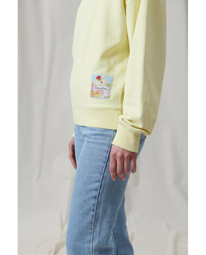 FELPA GIROCOLLO OVERSIZE