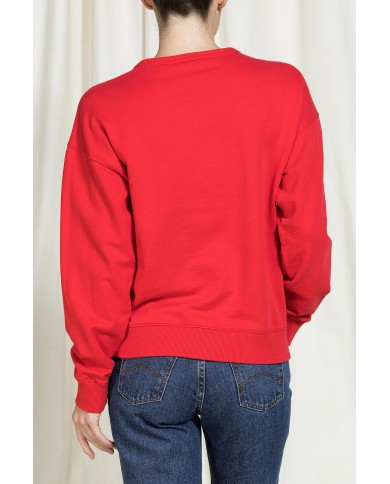 FELPA GIROCOLLO OVERSIZE