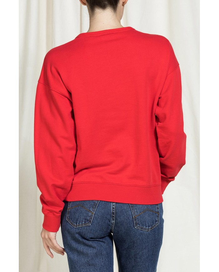 FELPA GIROCOLLO OVERSIZE