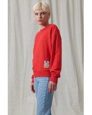 FELPA GIROCOLLO OVERSIZE