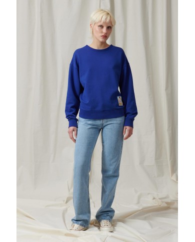 FELPA GIROCOLLO OVERSIZE