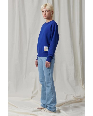 FELPA GIROCOLLO OVERSIZE