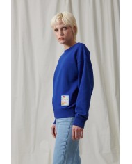 FELPA GIROCOLLO OVERSIZE