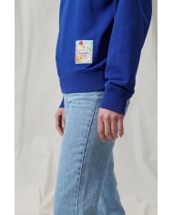 FELPA GIROCOLLO OVERSIZE