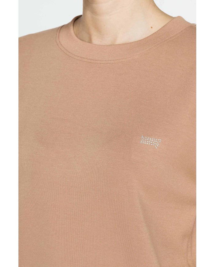 FELPA GIROCOLLO OVERSIZE