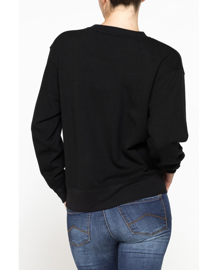 FELPA GIROCOLLO OVERSIZE