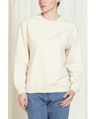 FELPA GIROCOLLO REPLICA OVERSIZE FIT IN PURO COTONE